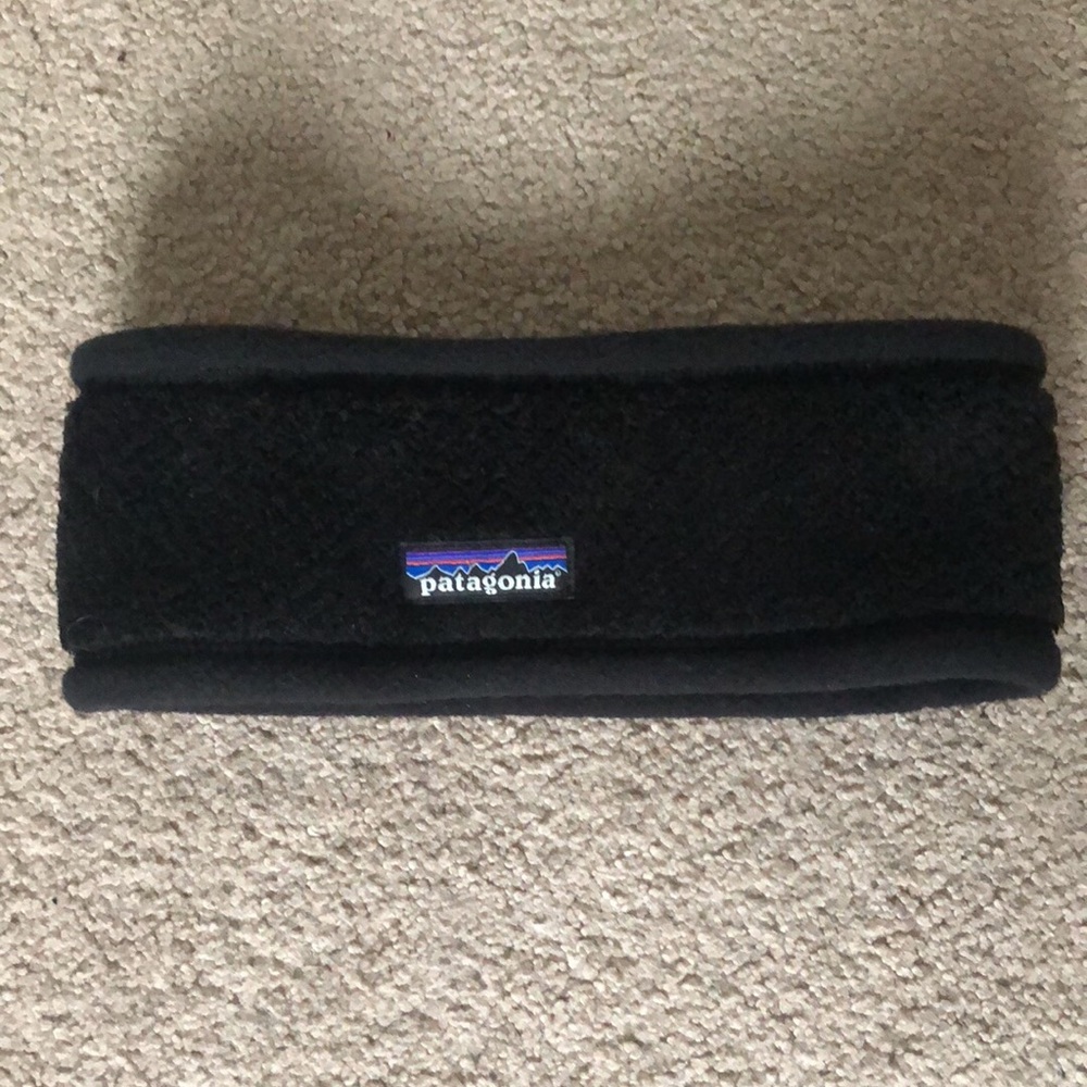 Black Patagonia Headband/Ear Warmer